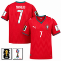 Portugal Ronaldo #7 Soccer Jersey – World Cup 2026 Edition