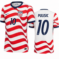 USA #10 Pulisic Fifa World Cup White Jersey