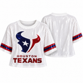 Houston Texans Sequin Game Day Top – White