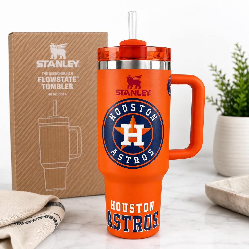 Houston Astros Stanley 40oz FlowState Tumbler