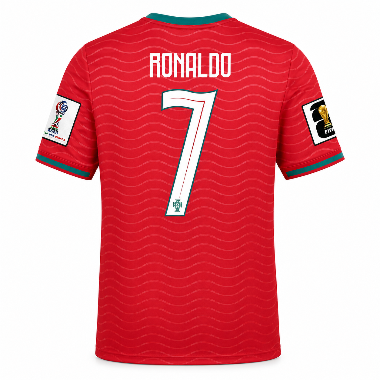 Portugal Ronaldo #7 Soccer Jersey – World Cup 2026 Edition