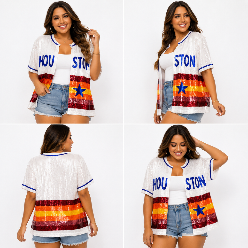 Houston Astros Sequin Jacket Dress