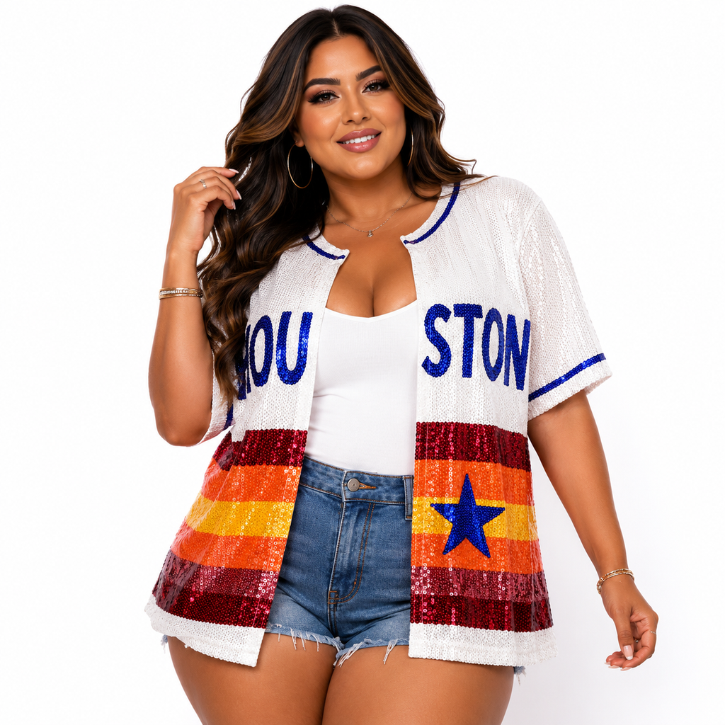 Houston Astros Sequin Jacket Dress