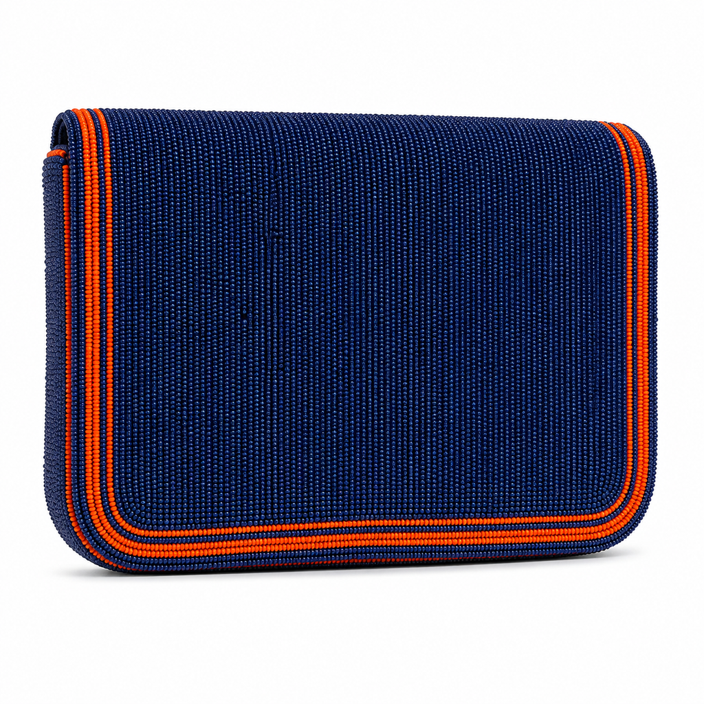 Houston Astros Handcrafted Beaded Shoulder Bag