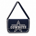 Dallas Cowboys Beaded Shoulder Bag
