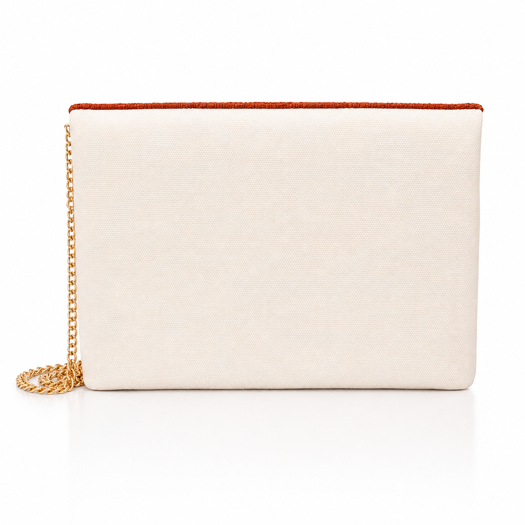 Texas Longhorns "Hook 'Em" Beaded Crossbody Bag