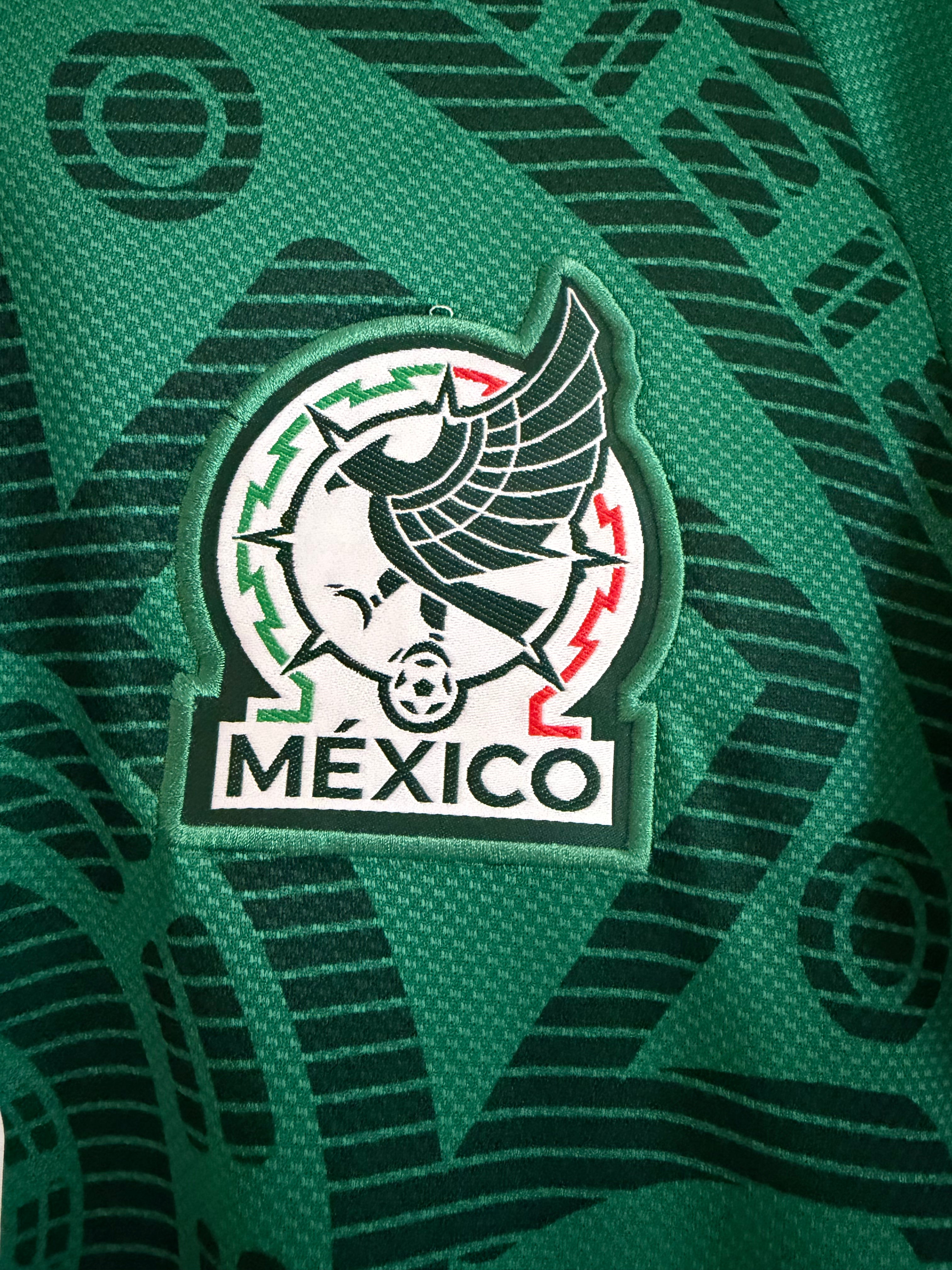 Mexico #11 S.Gimenez Fifa World Cup Green Jersey