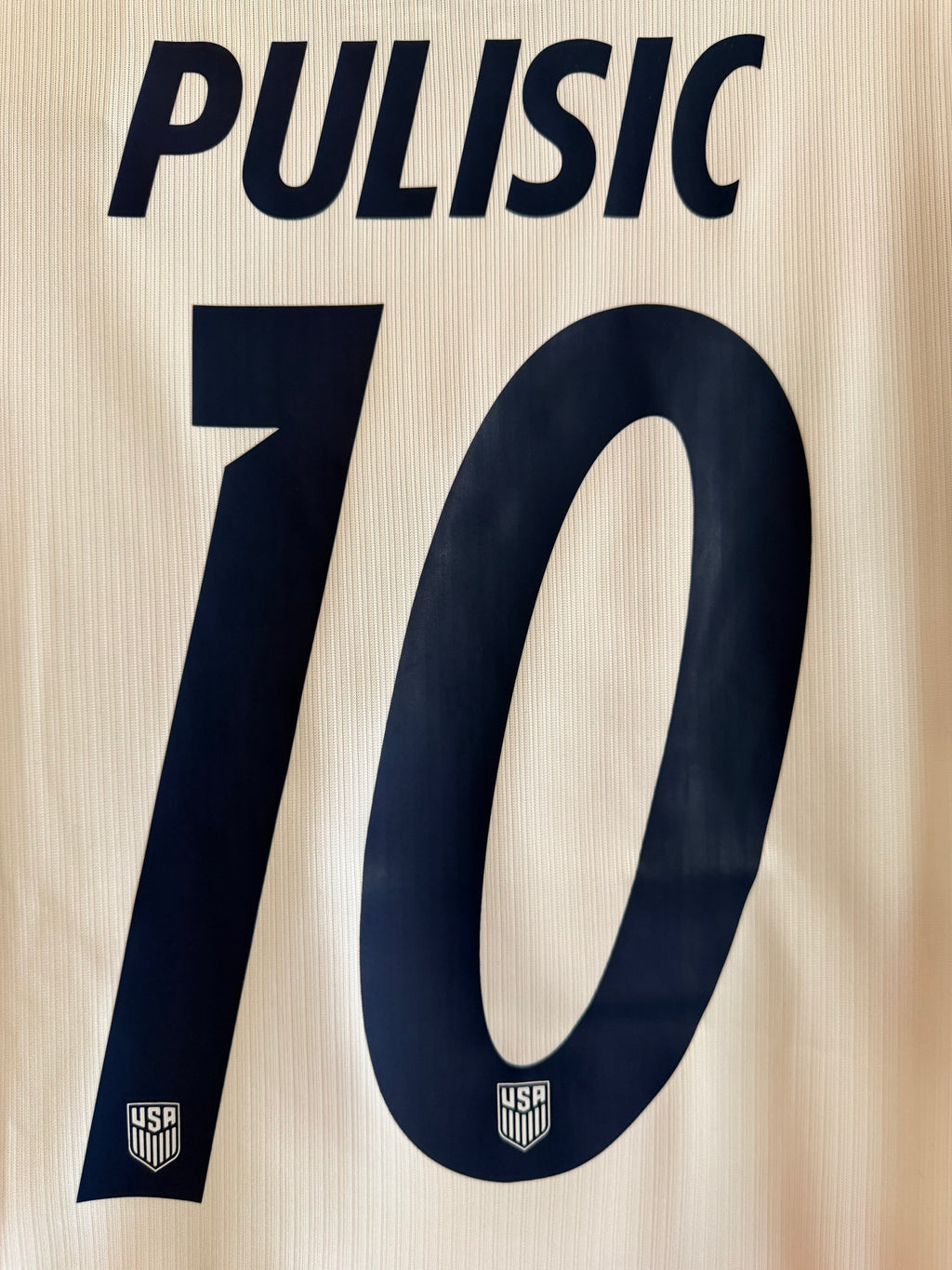 USA #10 Pulisic Fifa World Cup White Jersey