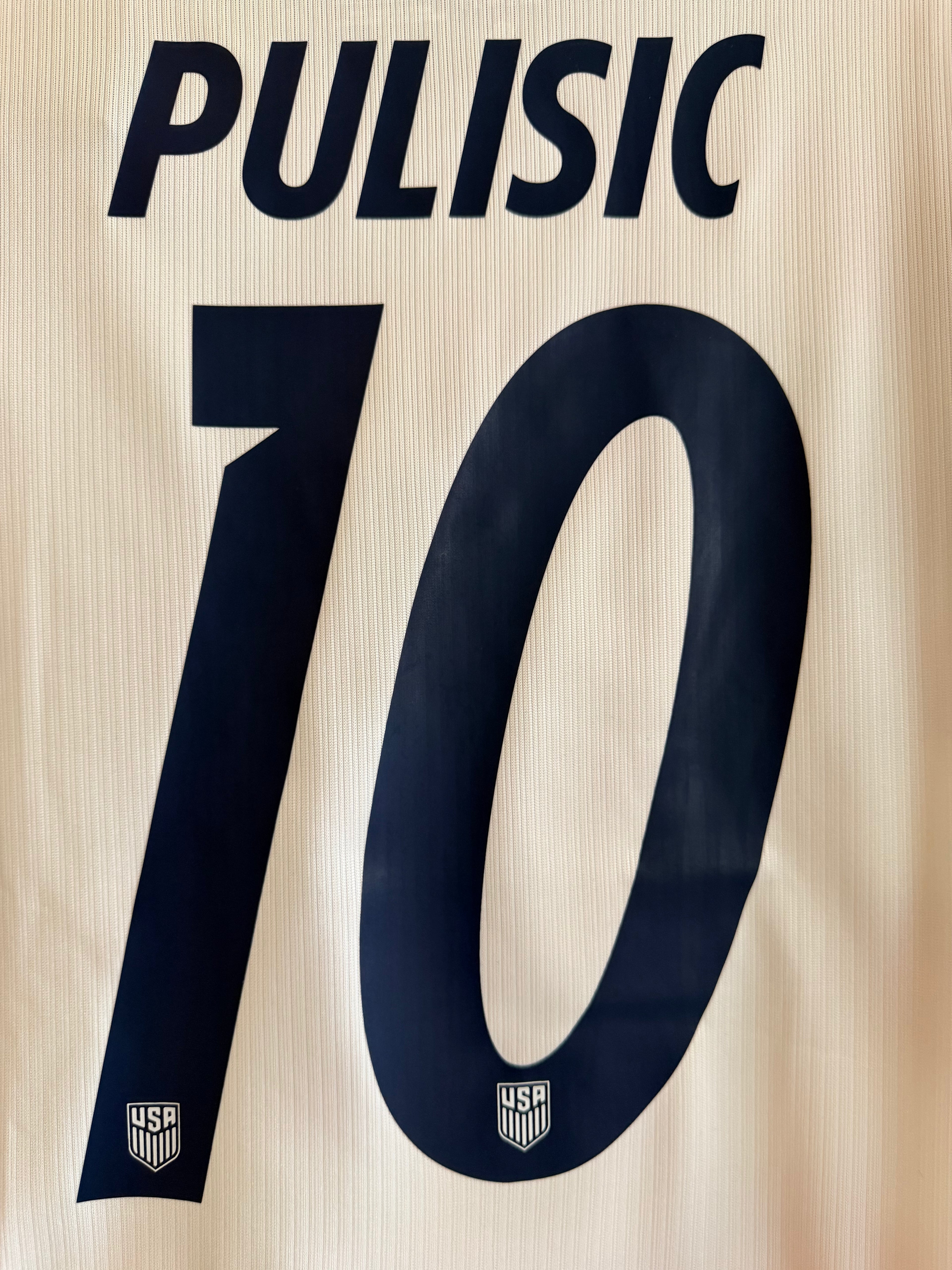 USA #10 Pulisic Fifa World Cup White Jersey