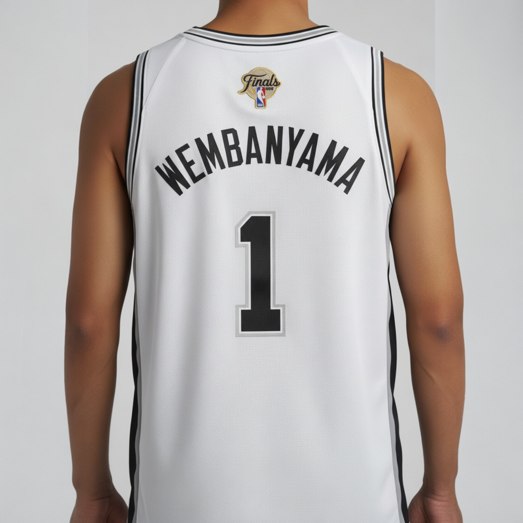 # 1 Wembanyama  White Spurs 2026 Finals Edition