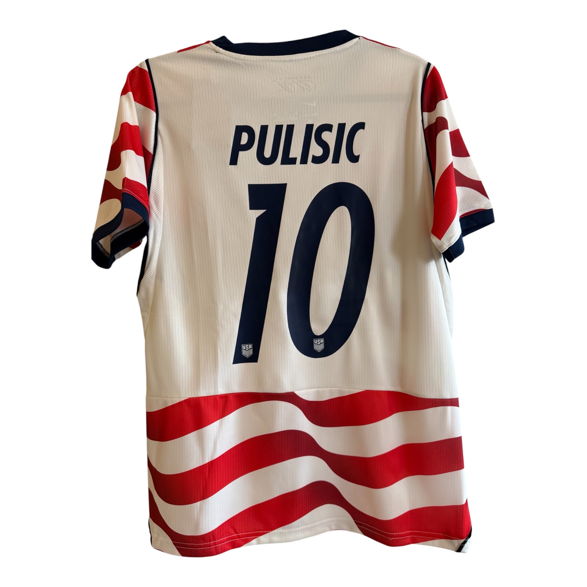 USA #10 Pulisic Fifa World Cup White Jersey