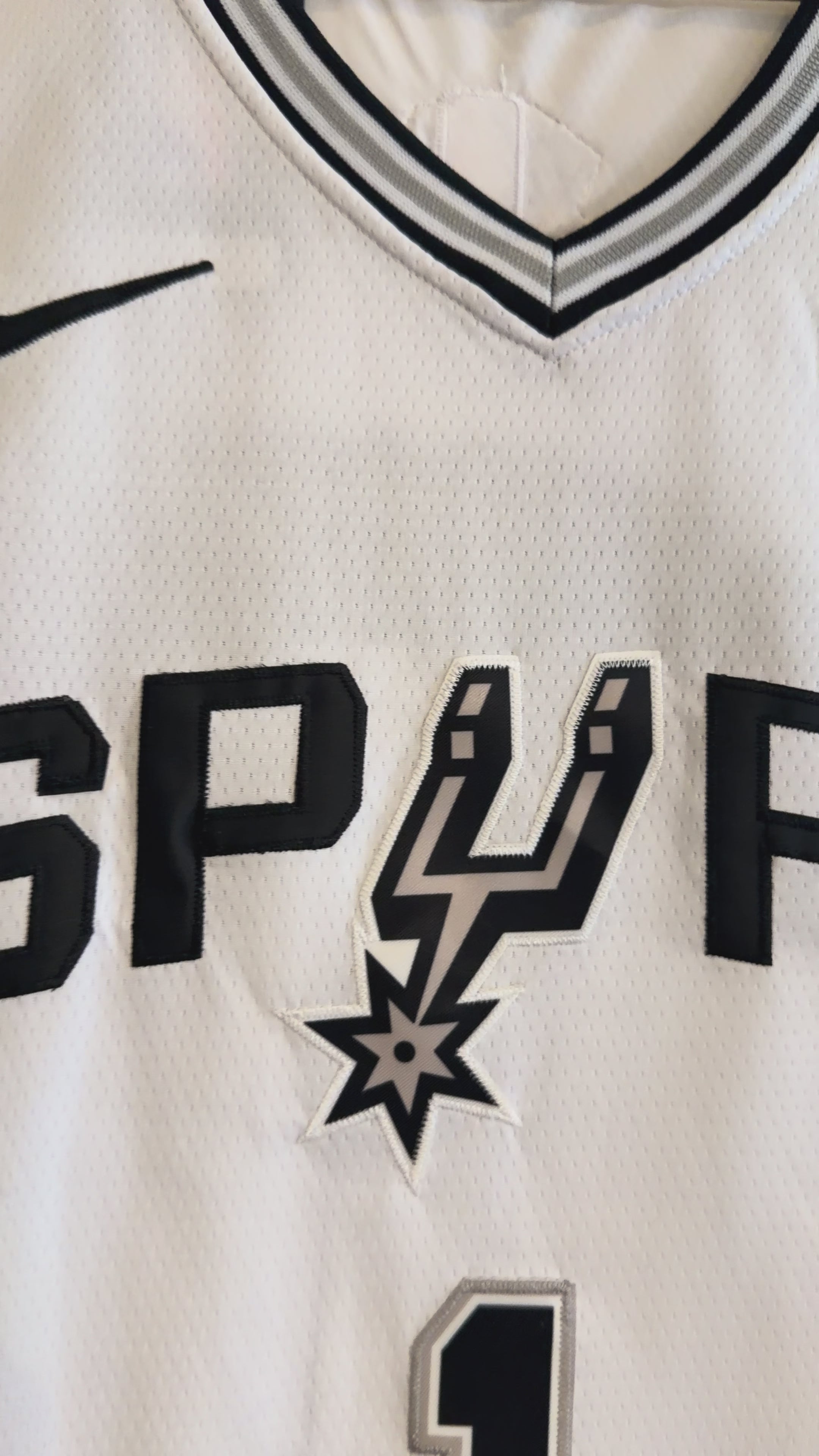 # 1 Wembanyama  White Spurs 2026 Finals Edition